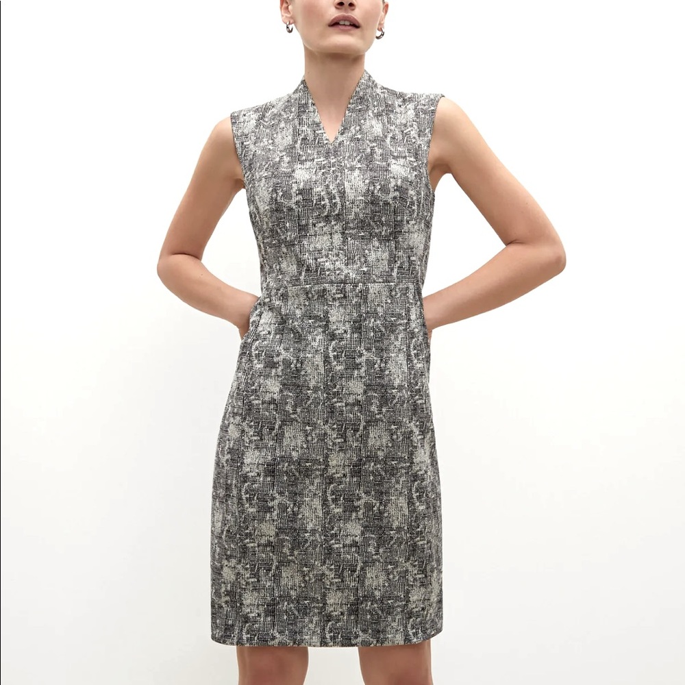 MMLaFleur Aditi Dress In Crackle